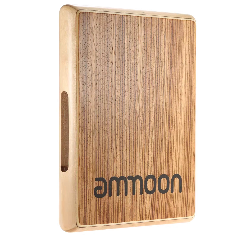 Compact Travel Cajon Flat Hand Drum Persussion Instrument 31.5 * 24.5 * 4.5Cm Cajon Drum