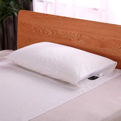 Earthing Pillow Case with Grounding Cord for Health & EMF Protection Conductive Kits 75*50Cm 1Pcs