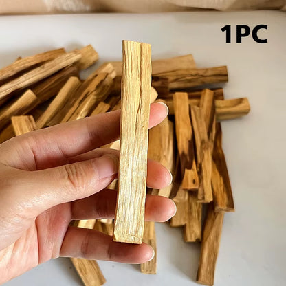 1/5Pcs Palo Santo Natural Incense Sticks Wooden Smudging Stick No Fragrance Home Living Room Relax Your Mind Aromatherapy Burn