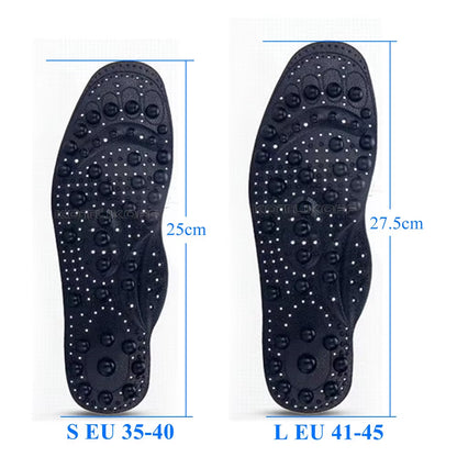 Enhanced Upgrade 68 Magnetic Massage Insole Foot Acupuncture Point Therapy Insole Cushion Body Detox Slimming Magnetic