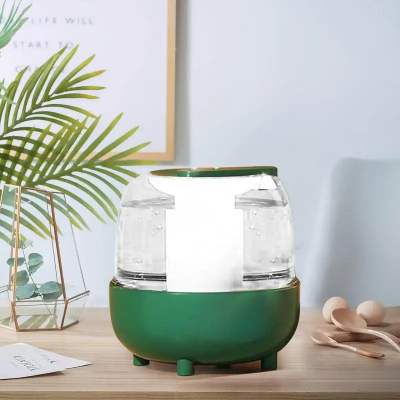 Ultrasonic Air Humidifier Mini Aroma Humidifier Air Purifier with LED Lamp 4L Humidifier Portable Mist Maker for Home Office